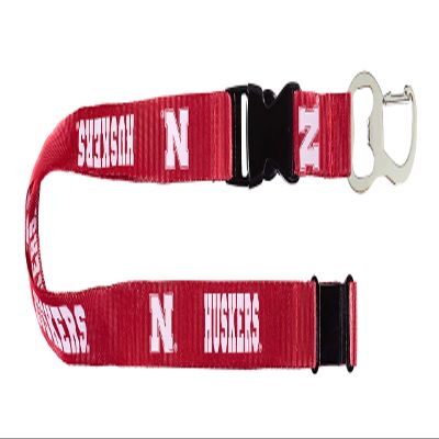Aminco NCAA Nebraska Cornhuskers Bottle Opener Lanyard