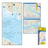 Lake Sakakawea Fishing Map #L792 view 1