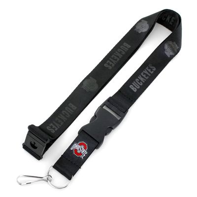Aminco unisex adult NCAA Ohio State Buckeyes BOB Buckle Logo Lanyard, North Carolina Tar Heels, 6 US