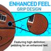 Franklin Sports 5000 Official Size 29.5" Basketball - Tan/Black view 3