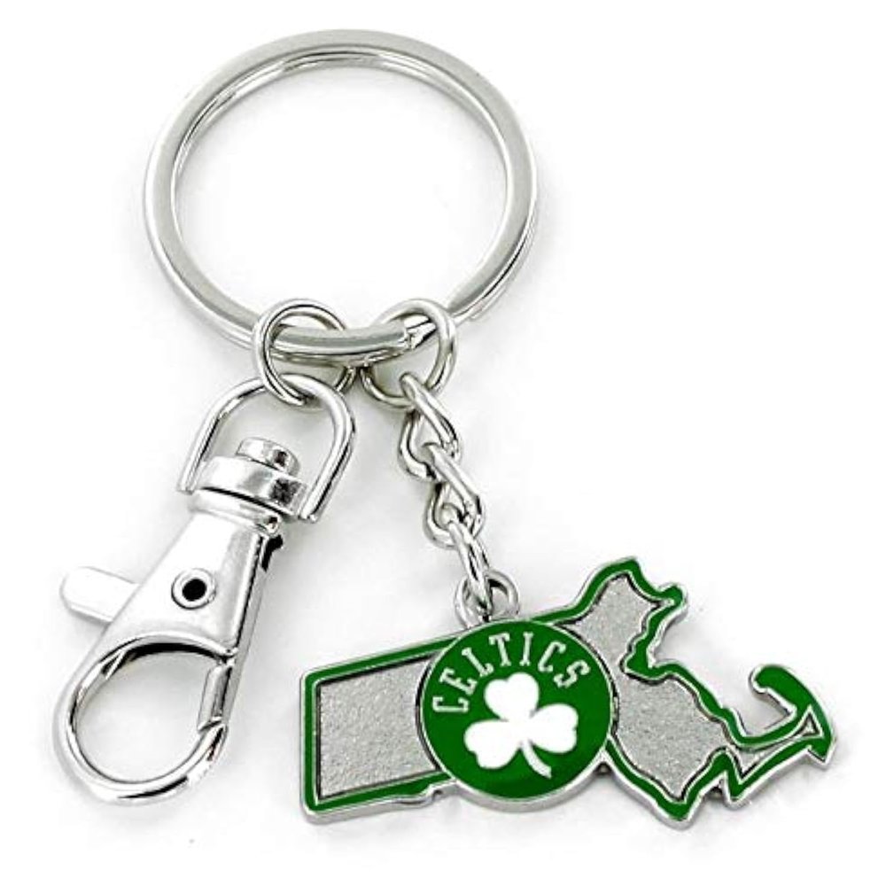 Aminco NBA Boston Celtics Heavyweight Home State Design Keychain