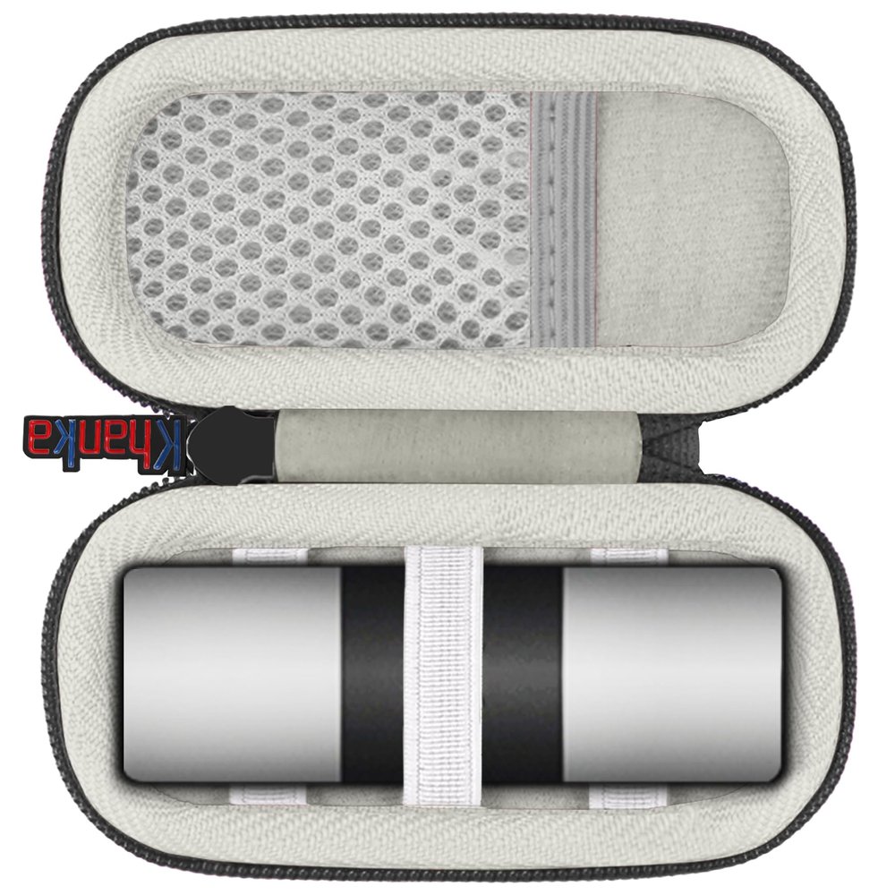 khanka Hard Case for AliveCor KardiaMobile ECG Monitor, Fits KardiaMobile 6L/6L Max, 6-Lead Personal EKG Device, Portable Heart Monitor Storage CaseGray