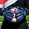 Renegade GK Vortex Strom Goalie Gloves | 3.5+3mm Hyper Grip & 4mm Duratek | Black, Purple, & Blue Soccer Goalkeeper Gloves (Size 11, Adult, Roll Cut, Level 3) view 2