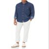 Amazon Essentials Men's Denim Shirt Long Sleeve - Regular-Fit, Blue, X-Large Denim Shirt view 4