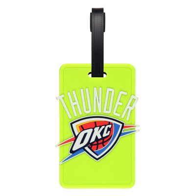 Aminco NBA Oklahoma City Thunder Neon Soft Bag Tag