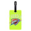 Aminco NBA Oklahoma City Thunder Neon Soft Bag Tag view 1