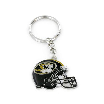 Aminco NCAA Missouri Tigers College Helmet Keychain, 5