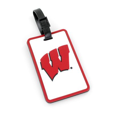 Aminco NCAA Wisconsin Badgers Soft Bag Tag