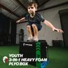 Titan Fitness Youth Heavy Foam Plyometric Jump Box, 12in 14in 16in, Pro-Duty Foam Plyo Box, Step Up Exercise Platform, Box Squat workout Step, Box Jumps for Home Gym, Box Jump Plyometric Box view 2