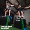 Titan Fitness Youth Heavy Foam Plyometric Jump Box, 12in 14in 16in, Pro-Duty Foam Plyo Box, Step Up Exercise Platform, Box Squat workout Step, Box Jumps for Home Gym, Box Jump Plyometric Box view 4
