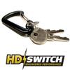 (4 Pack) HD Switch Ignition Switch Replaces EZGO 33639G-03 Golf Cart, 4 Prong, fits 81 and up - with 2 Upgraded Keys & Free Carabiner view 3