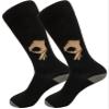 Balanced Co. Circle Game Meme Dress Socks Funny Socks Crazy Casual Cotton (Big Hand Black/Gray) view 1