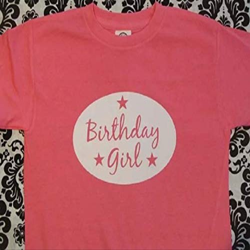 Birthday Girl Toddler Kids Youth T-Shirt Clothes White