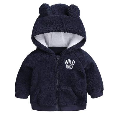 Stesti Winter Coat for Toddler Girls Jackets Cotton Fleece Black Coat Winter Jacket for Girls (12M)