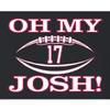 Go All Out XXXXX-Large Black Adult Oh My Josh Buffalo Football Sweatshirt Crewneck view 3