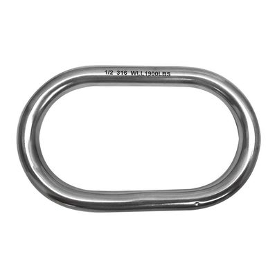 MH GLOBAL 1/2 Inch Marine Master Link Welded Formed Boat 316 Stainless Steel with Working Load Limit 1,900 Pounds