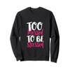 Funny Inspirational Sweater Too Blessed To Be Stressed view 1