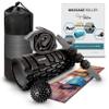 321 STRONG 5 in 1 Foam Roller Set with Hollow Core Deep Tissue Massager, Muscle Roller Stick, Stretching Strap, Spikey Plantar Fasciitis Ball, and Carry Bag, with 4K eBook view 1