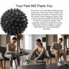 321 STRONG 5 in 1 Foam Roller Set with Hollow Core Deep Tissue Massager, Muscle Roller Stick, Stretching Strap, Spikey Plantar Fasciitis Ball, and Carry Bag, with 4K eBook view 4