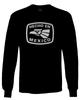 0114. Hecho en Mexico Logo 5 de Mayo Viva Mexican Republic Mexicano Men's Long Sleeve t Shirt (Black, Large) view 1