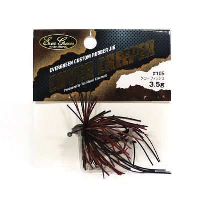 Evergreen Lure Cover Creeper, 0.1 oz (3.5 g), 105 Crawfish.