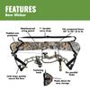 Slicker Weatherproof Bow Sling for Archery, Soft and Compact Bow Case for Hunting Gear Accessories, Cam and String Protector - Dark Earth Tan (G54) view 2