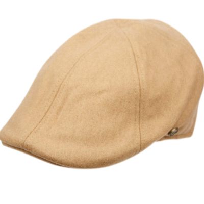 EPOCH Hats Company - Newsboy Ivy Caps - Newsboy Ivy Caps - Men's Wool Blend Duckbill Ivy Caps - L/XL - Camel