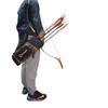 MILAEM Archery 4 Tubes Hip Quiver Archery Carry Bag Waist Hanged Quiver Holder with Adjustable Stapss (Camo) view 4