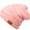 ANGELA & WILLIAM Women's Casual Knit Multi Purpose Winter Thick Warm Slouchy Headwrap Beanie Cap Hat (Indi Pink) view 2