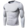 Toison Men's Winter Ultra Soft Thermal Underwear Long Johns Set with Fleece Lined (Light Gray, L) view 2