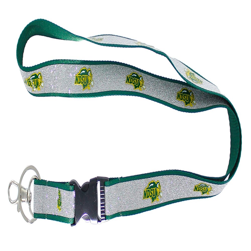 Aminco NCAA North Dakota State Bison Sparkle Lanyard