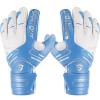 Sportout Youth&Adult Goalie Goalkeeper Gloves, Strong Grip for The Toughest Saves, with Finger Spines to Give Splendid Protection to Prevent Injuries,3 Colors (Blue, 6) view 1