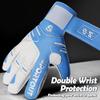 Sportout Youth&Adult Goalie Goalkeeper Gloves, Strong Grip for The Toughest Saves, with Finger Spines to Give Splendid Protection to Prevent Injuries,3 Colors (Blue, 6) view 4