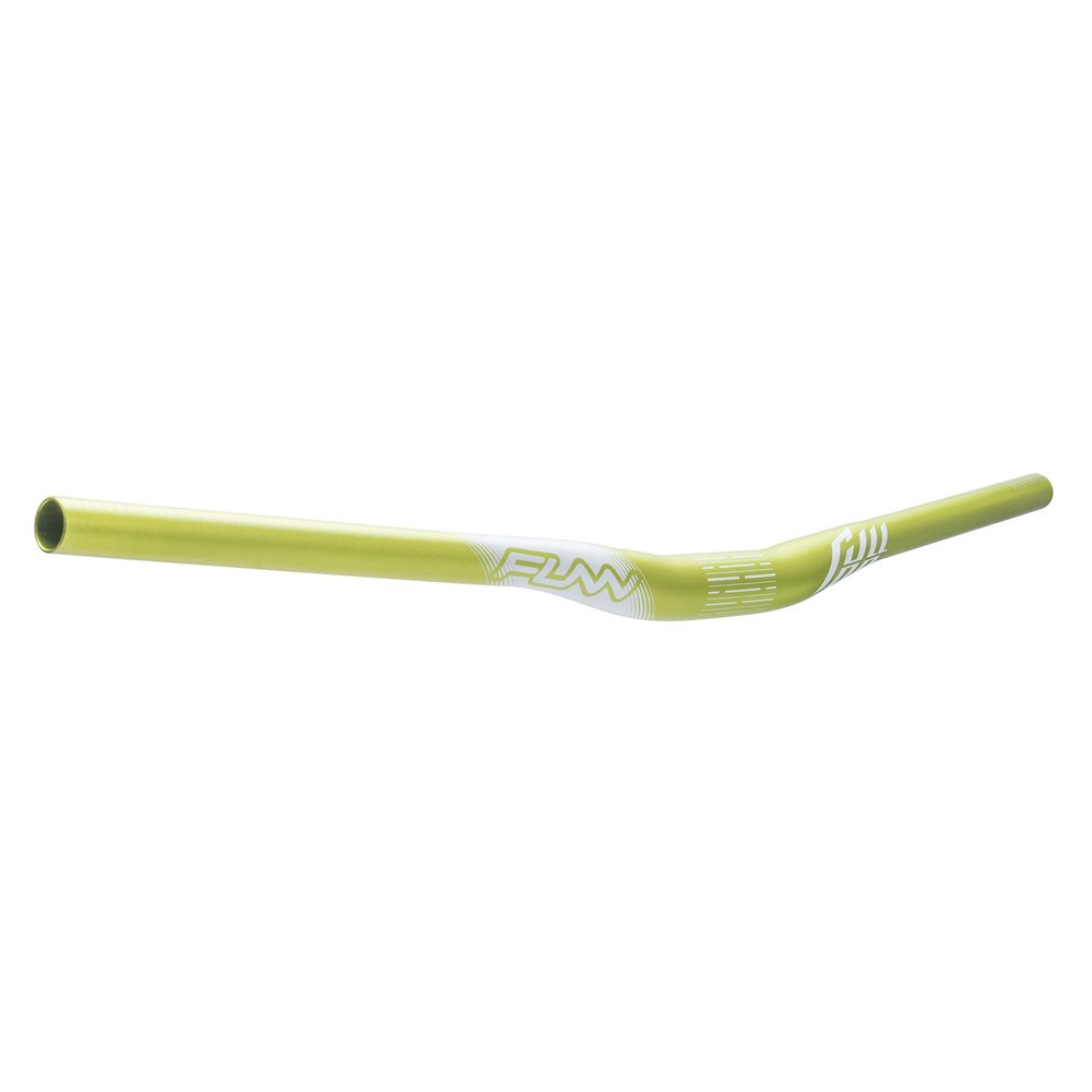 Funn Full On Mountain Bike Handlebar with Bar Clamp 31.8mm and Width 785mm, Tough and Lightweight Alloy Riser Handlebar for MTB, BMX and Road Bike, Rise 15mm MTB Handlebar (Green)