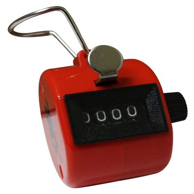 ToolUSA (2 Pack) Hand Held ABS Plastic Tally Counter | Durable & Lightweight | Easy Press & Reset | Versatile Use | Great For Coaching, Events, Counting