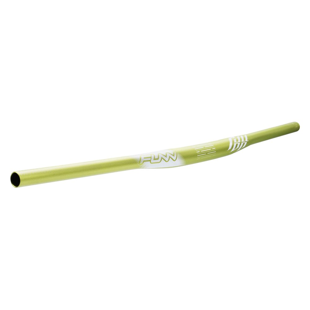 Funn Full On Mountain Bike Handlebar with Bar Clamp 31.8mm and Width 810mm, Tough and Lightweight Alloy Riser Handlebar for MTB, BMX and Road Bike, Rise 7mm MTB Handlebar (Green)