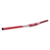 Funn Full On Mountain Bike Handlebar with Bar Clamp 31.8mm and Width 810mm, Tough and Lightweight Alloy Riser Handlebar for MTB, BMX and Road Bike, Rise 7mm MTB Handlebar (Red) view 1