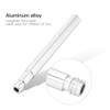 2Pcs Valve Extender, Aluminum Alloy Tire Tube Valve Extender Tire Accessories Compatible with (Silver) Valve Extender Valve Extender 30Mm Tube Extender view 2