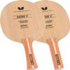 Butterfly Diode V Table Tennis Blade - All-Wood Chopper/Modern Defender Blade - Diode V Blade - Professional Table Tennis Blade - Available in FL and ST Handle Styles - Made in Japan view 1