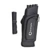 Archery 4 Tubes Hip Quiver Archery Carry Bag Waist Hanged Quiver Holder with Adjustable Staps (Black) view 2