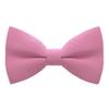 Bow Tie House Babies Classic Pre-Tied Bow Tie Formal Solid Tuxedo (Small, Taffy Pink) view 1