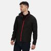 Regatta Mens Ablaze Printable Softshell Jacket (M) (French Blue) view 3