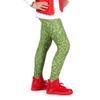Alexandra Collection Womens Grumpy Grouch Christmas Holiday Leggings Green Small view 1