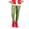 Alexandra Collection Womens Grumpy Grouch Christmas Holiday Leggings Green Small view 2