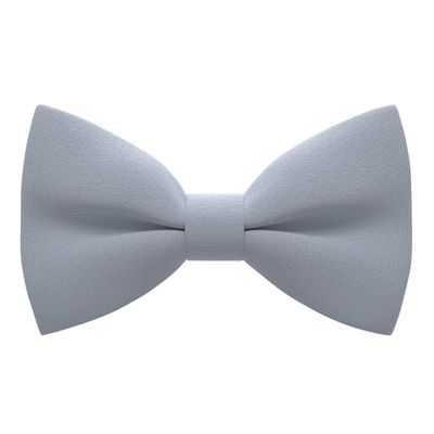 Bow Tie House Boys Classic Pre-Tied Bow Tie Formal Solid Tuxedo (Medium, Cloud Grey)