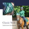 LeMieux Close Contact Suede Square Saddle Pad - English Saddle Pads for Horses - Equestrian Riding Equipment and Accessories (Ice Blue - Small/Medium) view 2