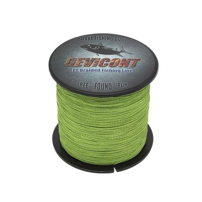 GEVICONT Braid Lines Thinner Diameter Multifilament Fishing line 100% PE 8-Strand 328Yards-1094Yards 10lbs-300lbs Multiple Colors for Ocean Fishing