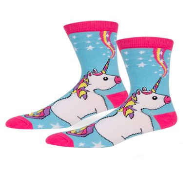 Unicorn Women's Crew Socks Standard