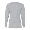 UGP Campus Apparel LL03 - Michigan State Spartans Arch Logo Womens Long Sleeve - 3X-Large - Athletic Heather view 4