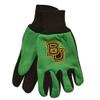 NCAA Baylor Bears Unisex Ncaancaa Two-Tone Gloves, Green, One Size view 1